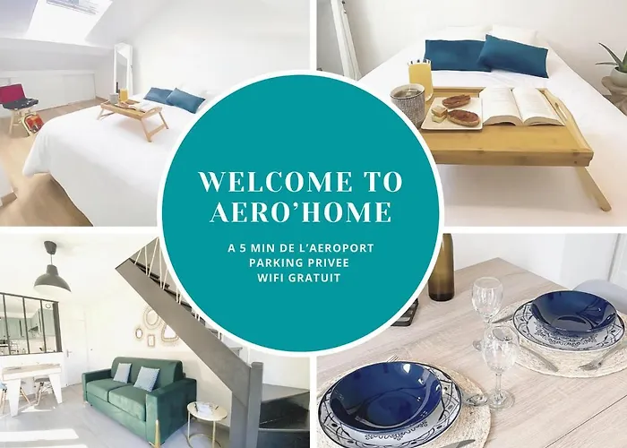 Aerohome - Appart Confort - Aeroport D Orly A Proximite - Parking
